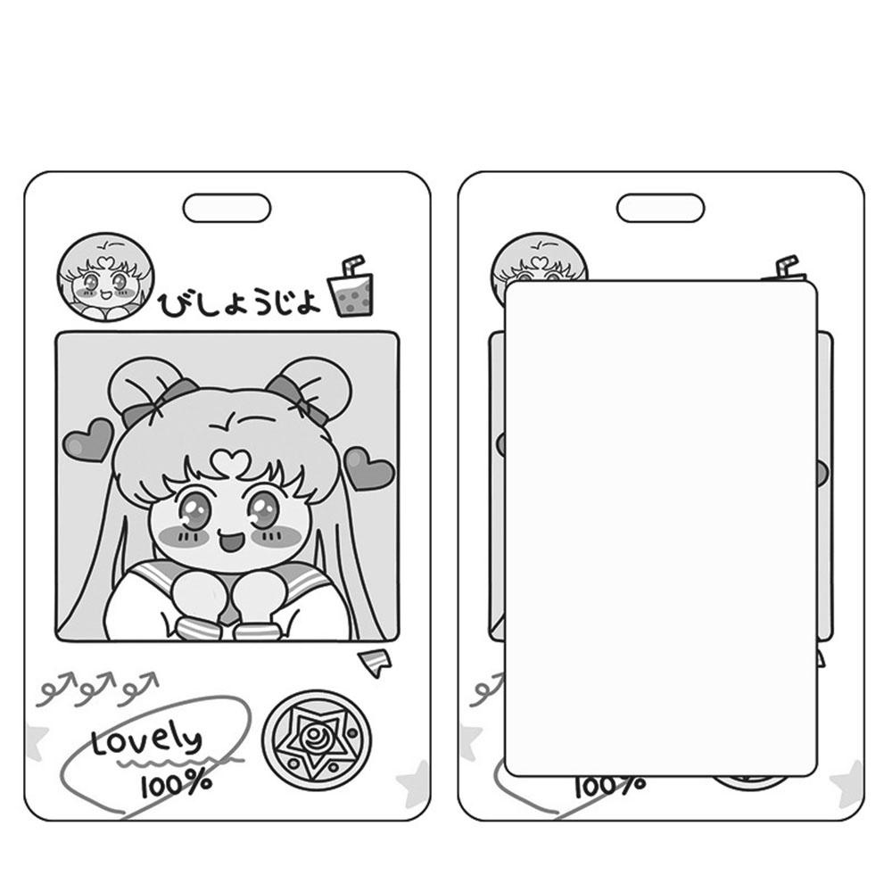 Móc Khóa / Thẻ Tín Dụng Bằng ABS Hình Thủy Thủ Mặt Trăng Dễ Thương