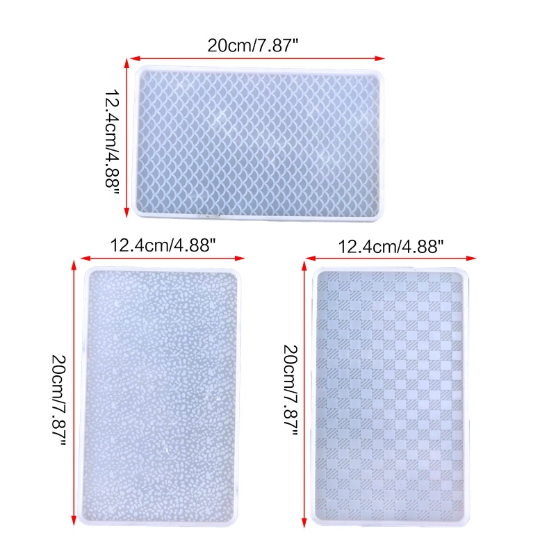 Sa Khuôn Silicon Resin Cỡ Lớn Làm Khay Lót Ly Trang Trí Nội Thất Cr