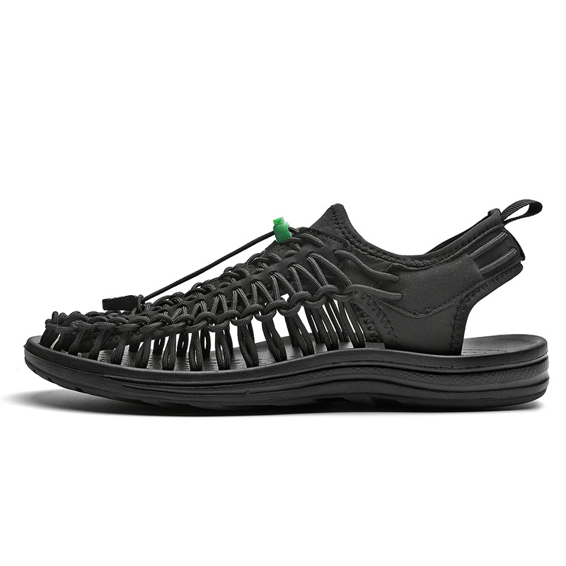 Giày Sandal Bad Under Black A218