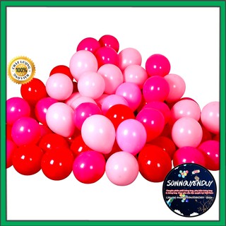 [Hàng Cao Cấp] Bóng Tròn Thường loại 2.2gr 10 inch -  5 quả - trang trí sinh nhật và các bữa tiệc