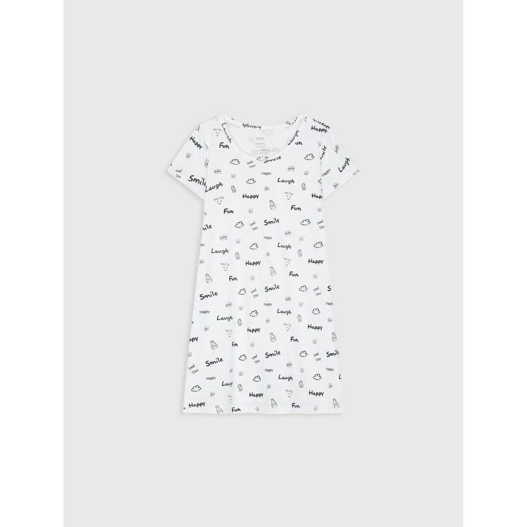 Váy liền bé gái chất liệu cotton in hình/họa tiết CANIFA 1DS20S027
