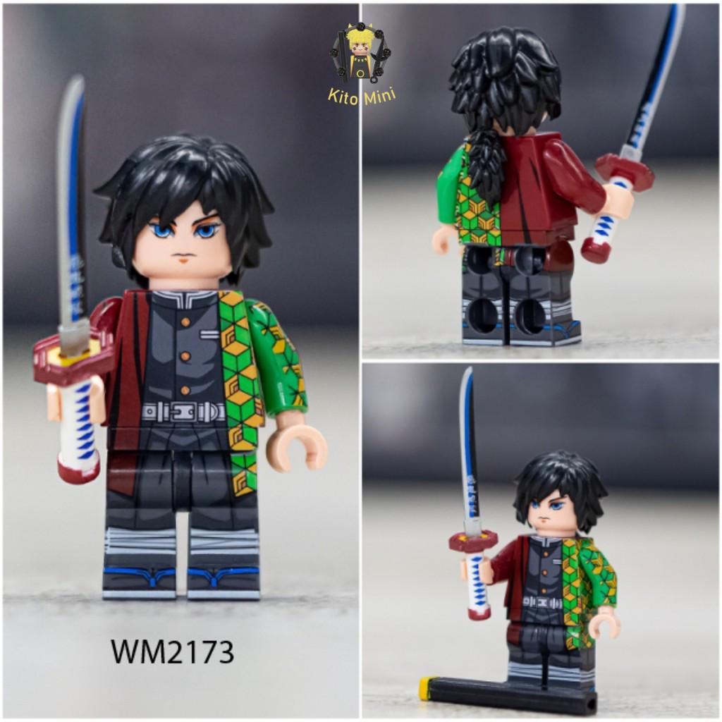 Minifigures Demon Slayer Lắp Ráp Mô Hình Nhân Vật Truyện Tranh Hoạt Hình Thanh Diệt Quỷ WM6116