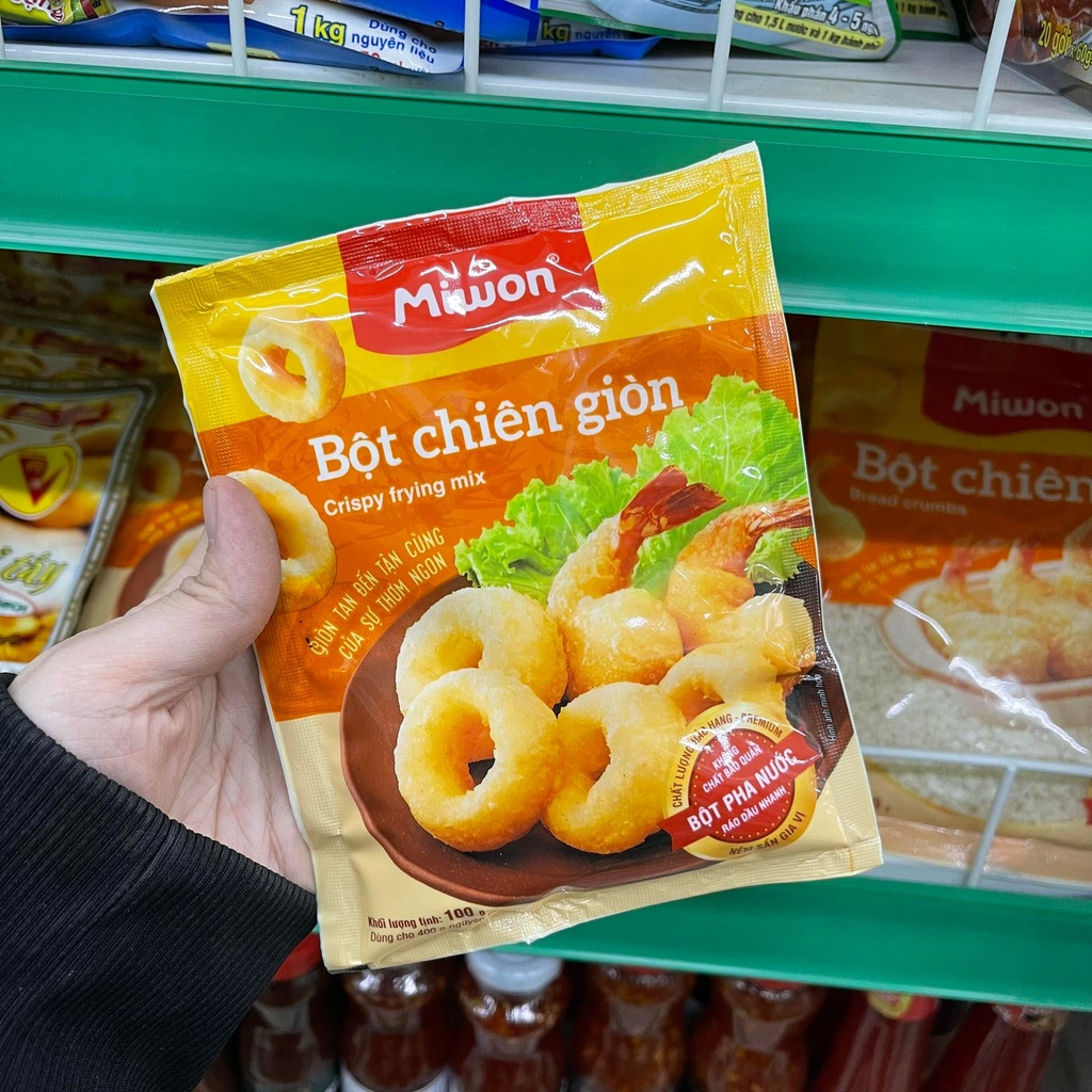 Bột chiên giòn Miwon gói 100g