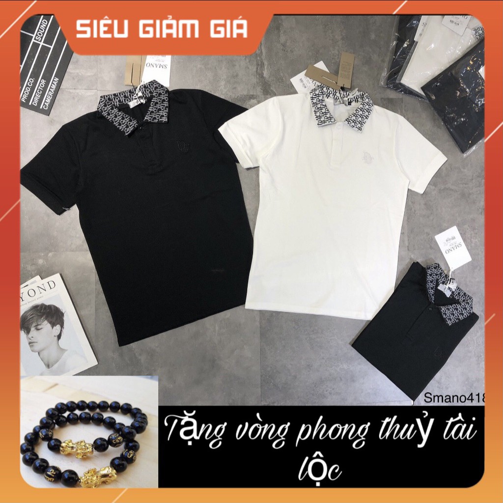 Áo Polo Nam, Áo Thun Cổ Bẻ Phối Họa Tiết Lịch Sự, Sang Trọng Chất Liệu Thun Cá Sấu Thoáng Mát AC104-shopbaoloc