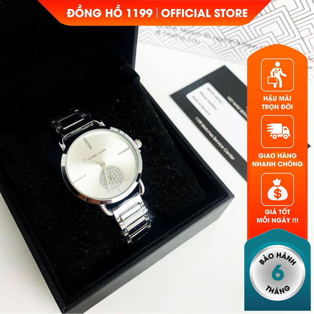 Đồng hồ nữ - Đồng Hồ Nữ Dây Thép Mặt Tròn Siêu Sang Xinh Xẻo Bảo Hành 6 Tháng 5643- 1199 Watches