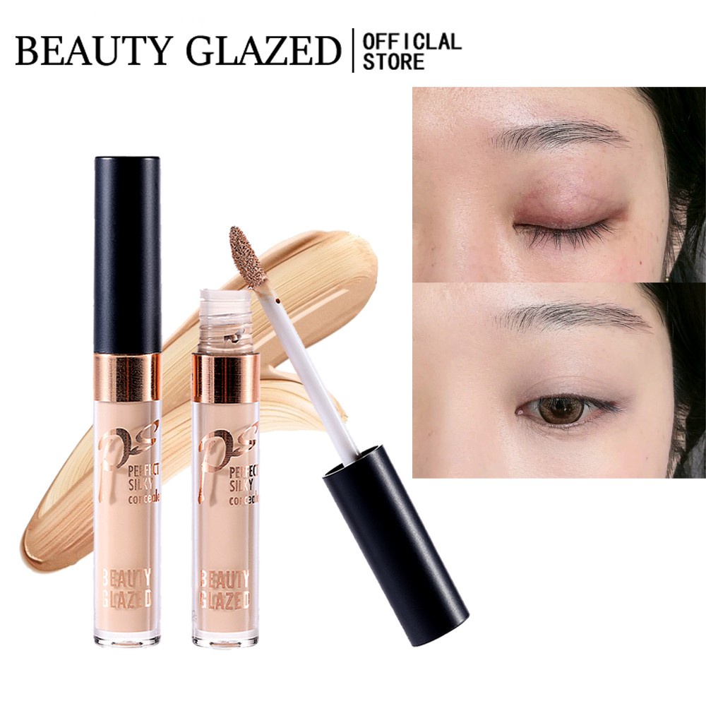 Kem che khuyết điểm chống thấm nước BEAUTY GLAZED giúp che phủ hoàn toàn quầng thâm mắt. 2 màu có sẵn | BigBuy360 - bigbuy360.vn