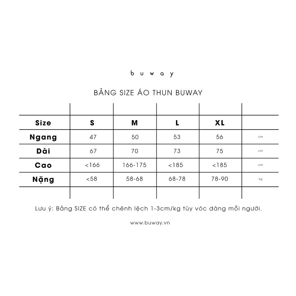 Buway Vietnam | Áo Thun Trơn 100% Cotton - All Color | BigBuy360 - bigbuy360.vn