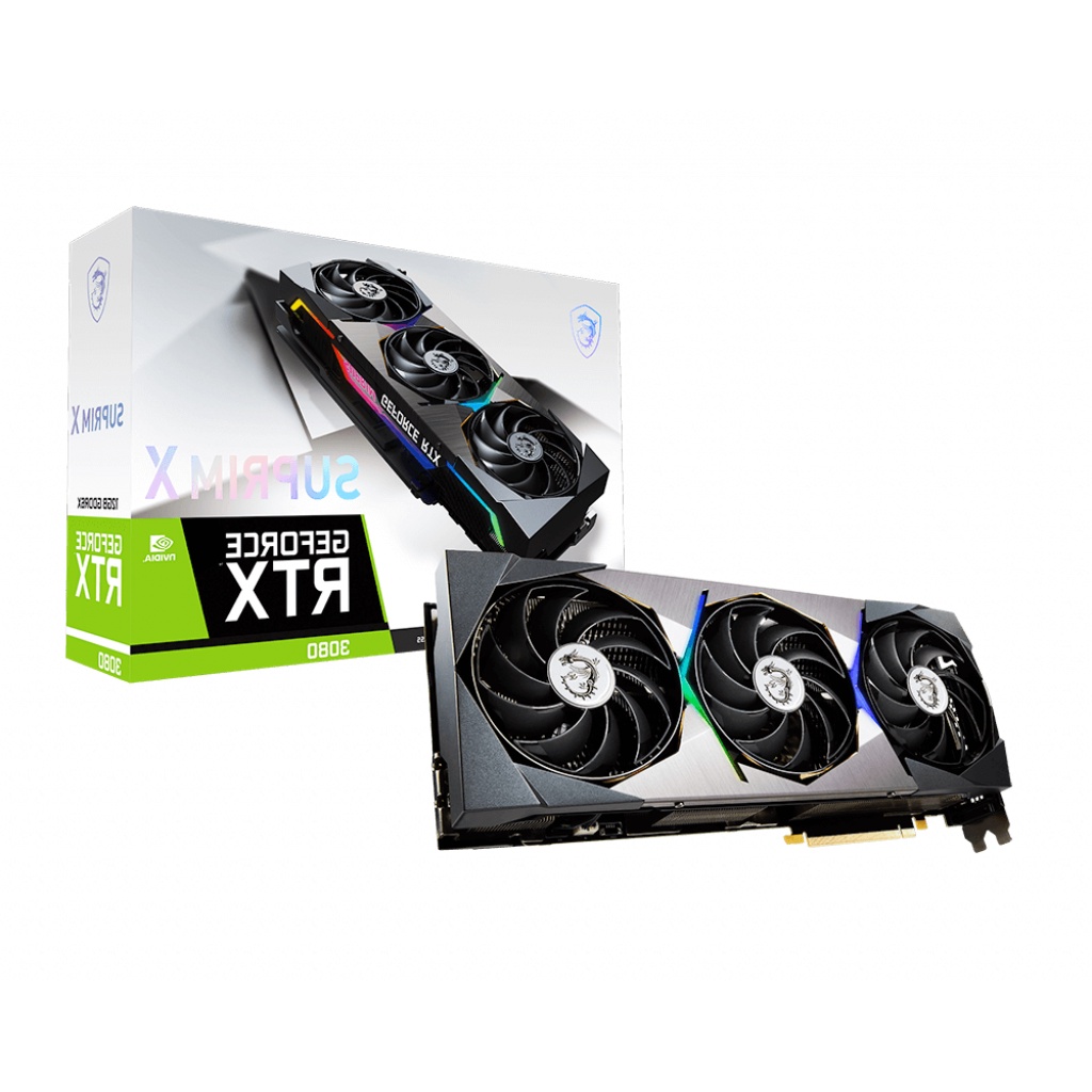 Card Màn Hình MSI RTX 3080 SUPRIM X 12G - Hàng Chính Hãng