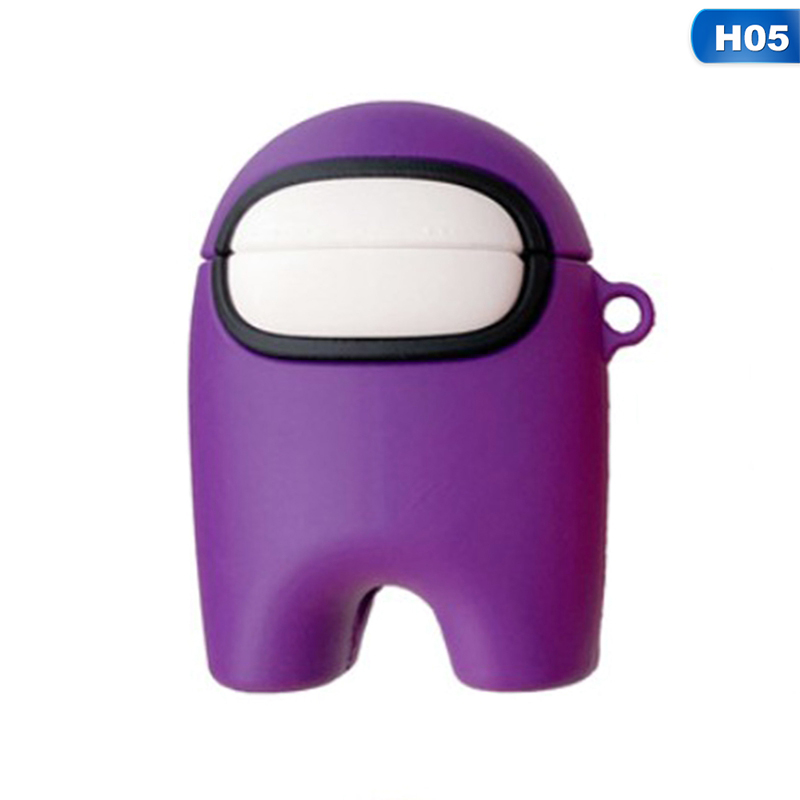Vỏ Bảo Vệ Hộp Sạc Tai Nghe Airpods Pro Apple Bluetooth Không Dây Chất Liệu Silicon Hình Máy Chơi Game Among Us Ốp | BigBuy360 - bigbuy360.vn