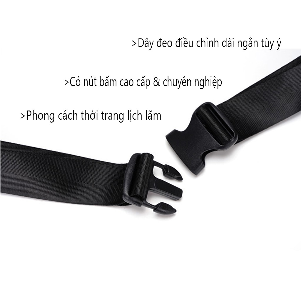 { SIÊU HOT } Túi Đeo Chéo Nam Da PU Thời Trang Style 084 Đa Phong Cách Ngang Hông / Bụng/ Trước Ngực Mẫu Mới Nhất | BigBuy360 - bigbuy360.vn