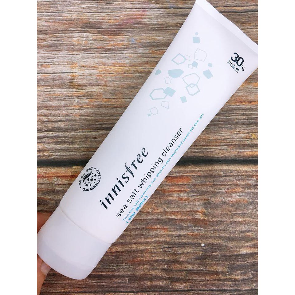 Sữa rửa mặt Innisfree Sea Salt Whipping Cleanser (130ml)