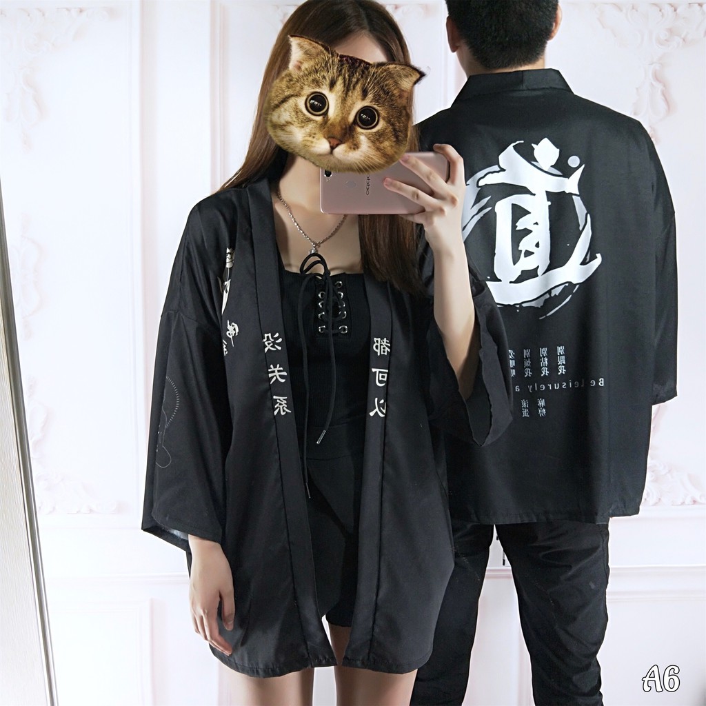 Haori Happi Kimono họa tiết Nhật Bản | BigBuy360 - bigbuy360.vn