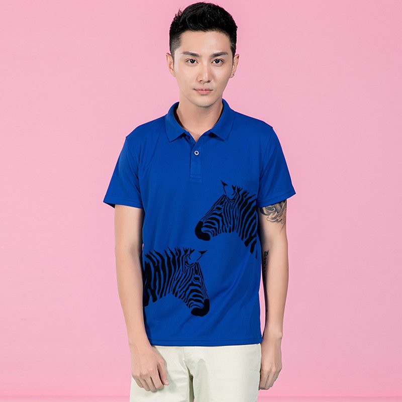 Áo thun polo in ngựa vằn , áo thun nam có cổ ngắn tay - PLI02 | BigBuy360 - bigbuy360.vn