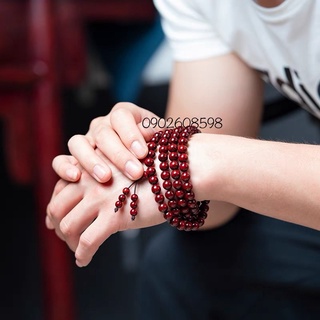 Vòng Tay Chuỗi Gỗ Tử Đàn 8mm