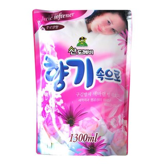 Nước xả vải Sandokkaebi Hương Floral 1300ml Hàn Quốc (Túi)