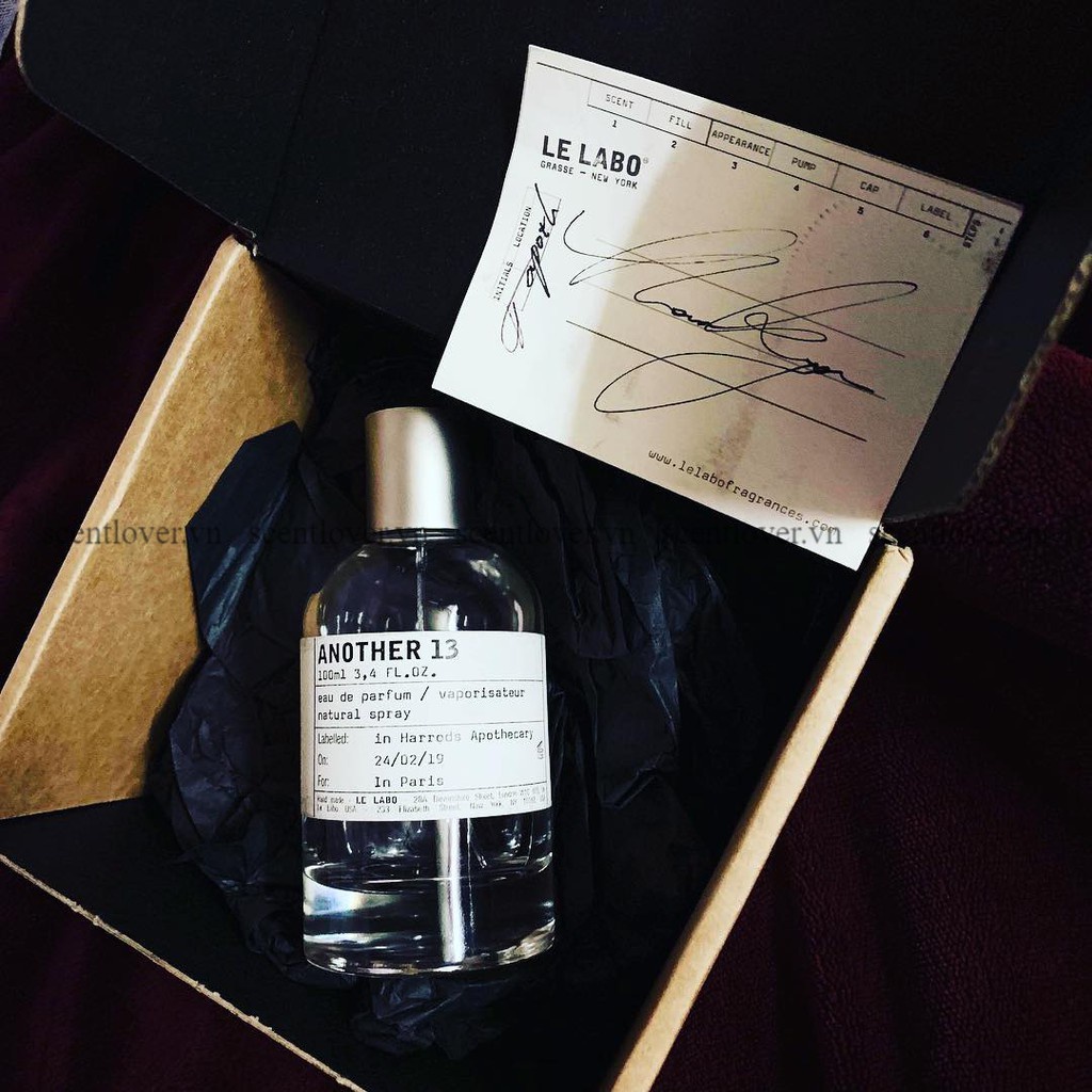 Nước hoa Le Labo Another 13 Test 5ml/10ml/20ml + 𝐒𝐜𝐞𝐧𝐭 𝐋𝐨𝐯𝐞𝐫 +