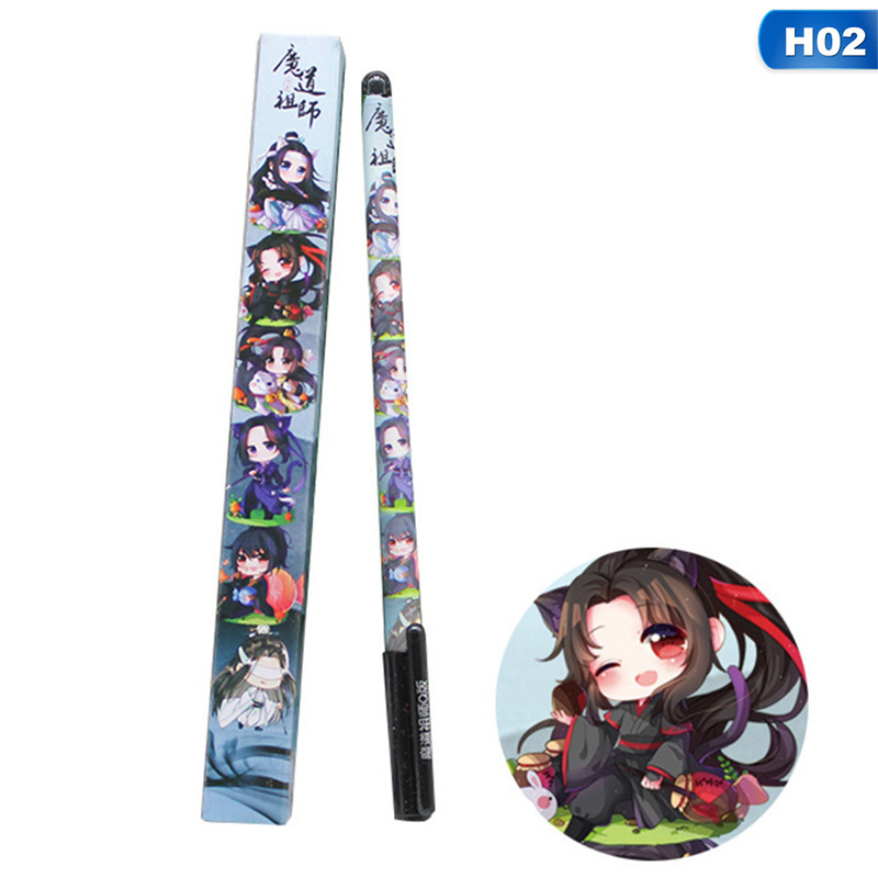 1 bút mực gel họa tiết hoạt hình Anime