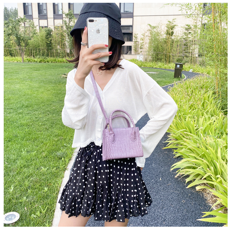 Túi xách đeo chéo thiết kế đơn giản xinh xắn cho nữ