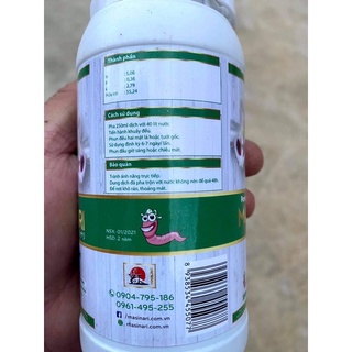Dịch Trùn Quế MASINARI Chai 250ML
