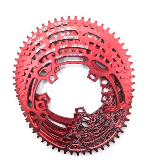 Đĩa Gắn Đĩa Xích Xe Đạp 130BCD 50T/52T/54T/56T/58T BCD 130mm Chất Lượng Cao