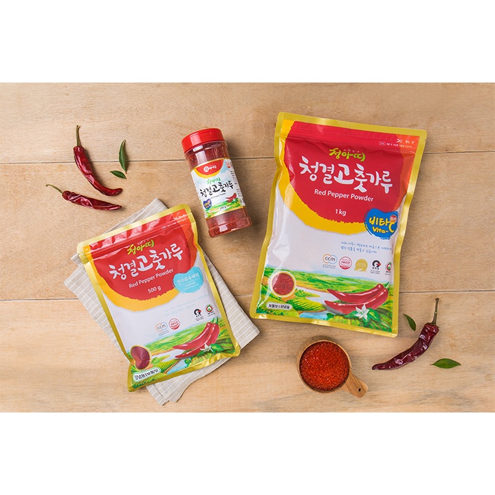 Bột Ớt Hàn Quốc CHEONGATTI Gói 500g