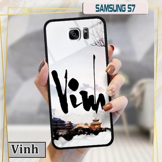 Ốp lưng Samsung Galaxy S7 - In chữ thư pháp