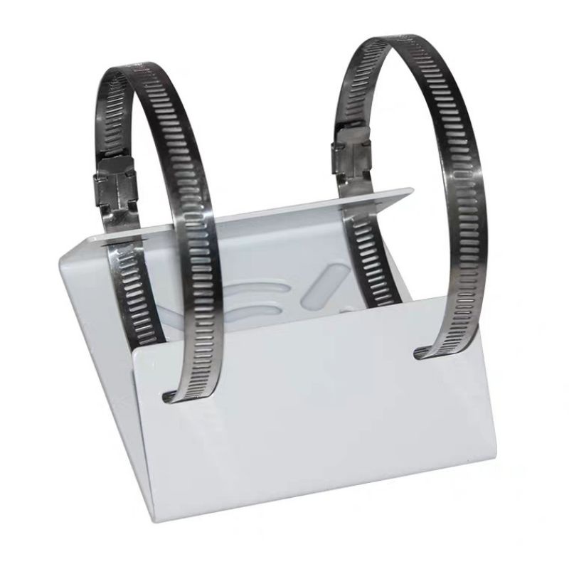 Đai xiết innox bắt cột đường kính 0-100mm và 0-200mm, đai xiết mặt bích bắt cột