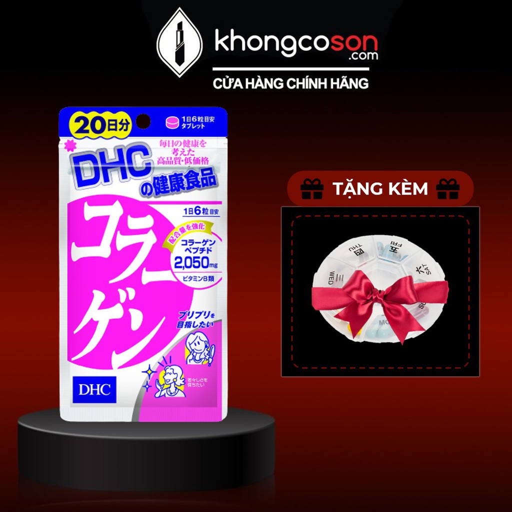 Collagen DHC Viên Uống Chống Lão Hóa Đẹp Da Nhật Bản Colagen 30, 60 và 90 ngày 360 viên - Khongcoson