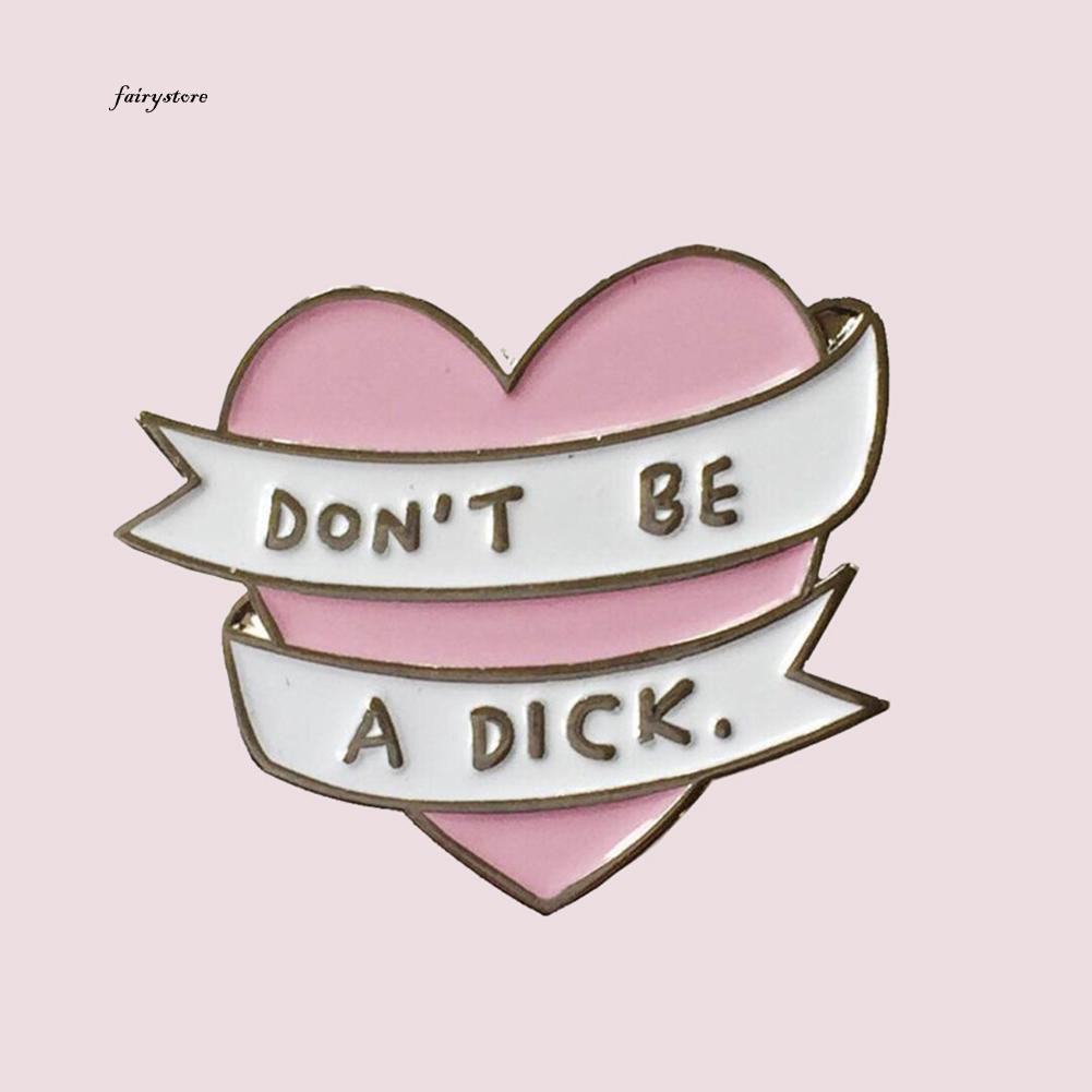 Ghim Cài Áo Hình Trái Tim Xinh Xắn