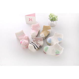 Set 5 Đôi Tất Mềm Mại Ấm Áp Cho Bé