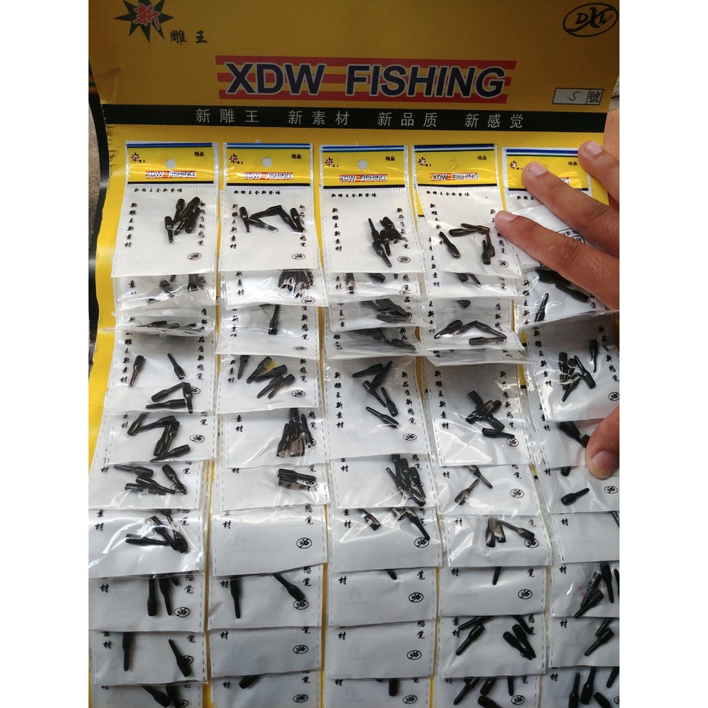 COMBO 03 GÓI VỈ CHỤP CHỈ CÂU CÁ - CHỤP CHÌ CÂU LURE CHỐNG VƯỚNG - VỈ GÓI CHỤP CHÌ CÂU ĐÀI - ĐỒ CÂU NGỌC HẢI