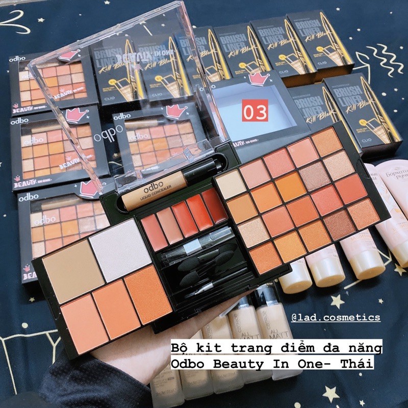 Bộ Kit Trang Điểm ODBO BEAUTY ALL IN LOVE