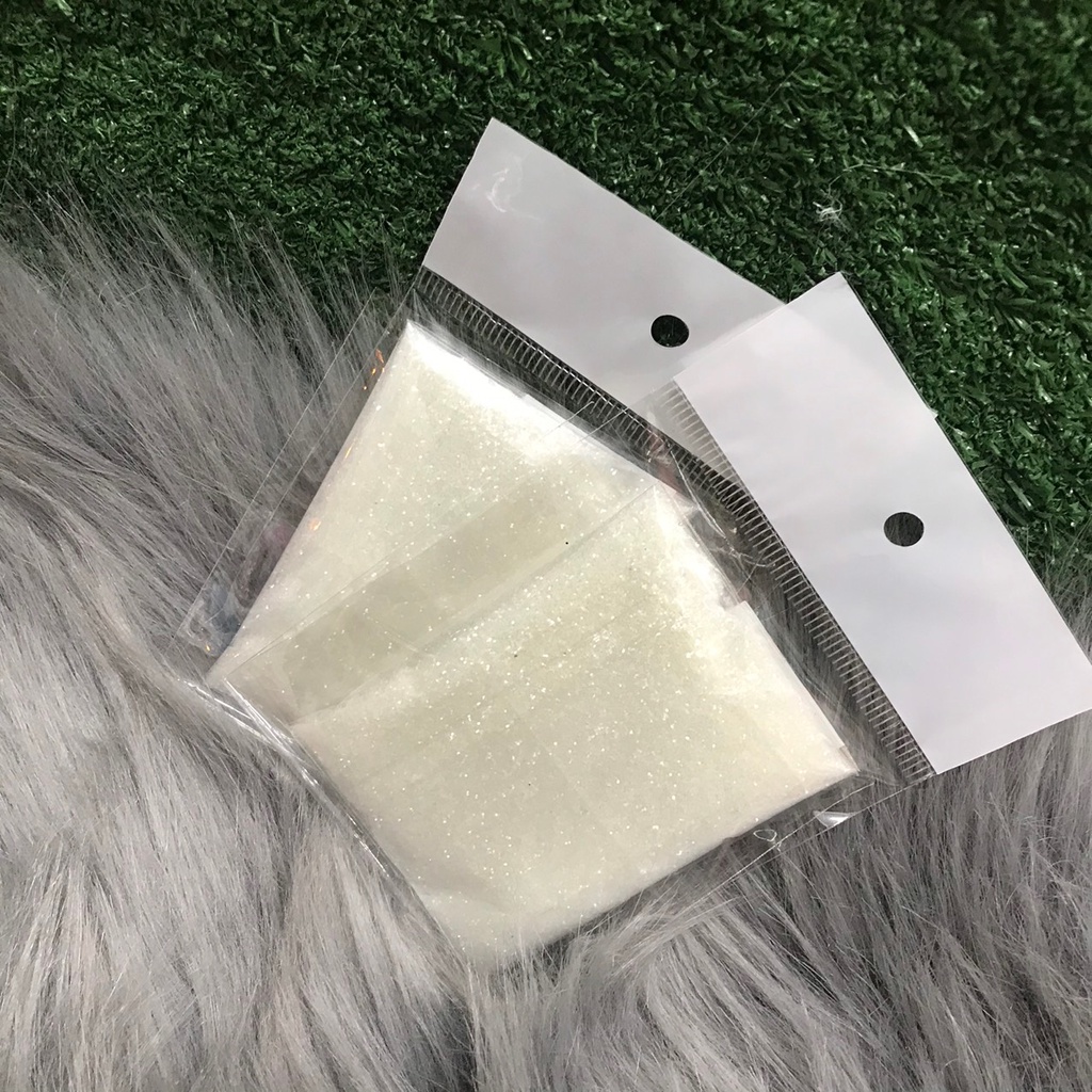 Nhũ kim tuyến bỏ bóng trong suốt túi 20g loại nhuyễn