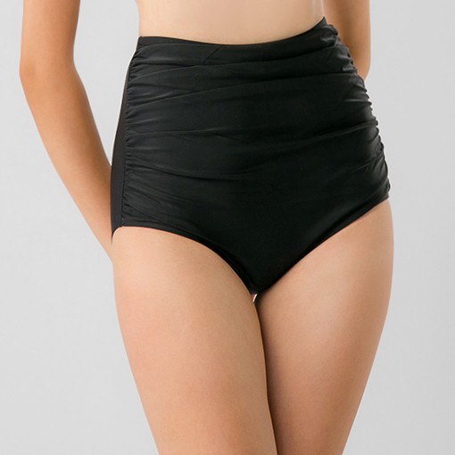 HÀNG CAO CẤP -  BIKINI PASSPORT - Quần bơi Nữ lẻ Lưng cao nhún trước - Đen - BS234_BL  - Hàng Cao Cấp | BigBuy360 - bigbuy360.vn