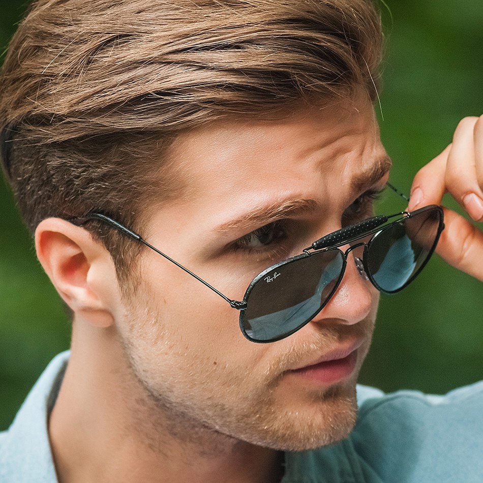 RB3422Q 9040 - Kính mát Rayban chính hãng , bảo hành toàn quốc, thiết kế dễ đeo bảo vệ mắt