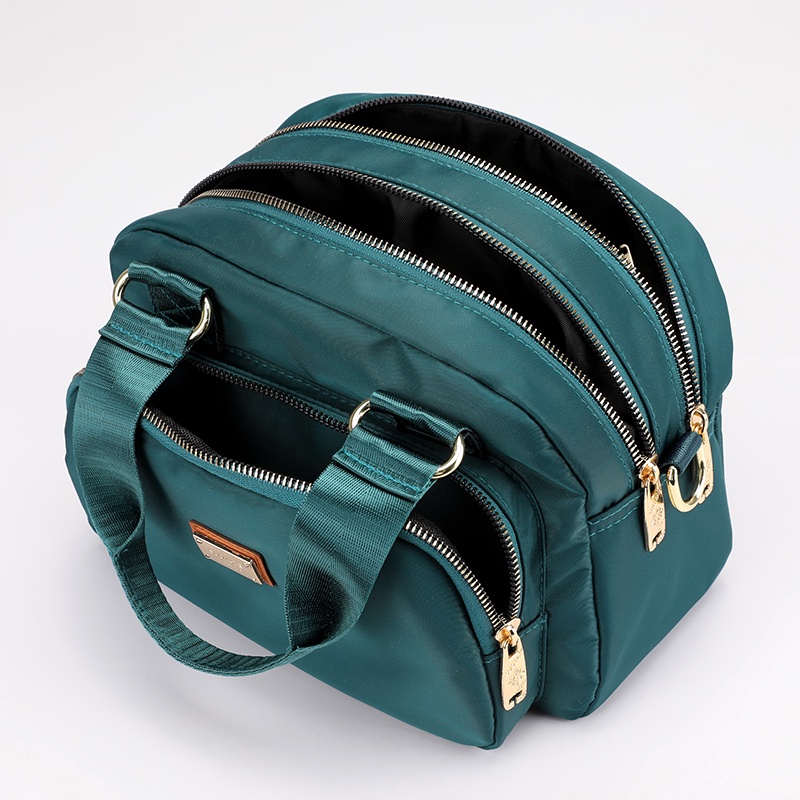 Túi Xách Đeo Vai Vải Canvas Chống Thấm Nước Đa Năng Thời Trang Cho Nữ