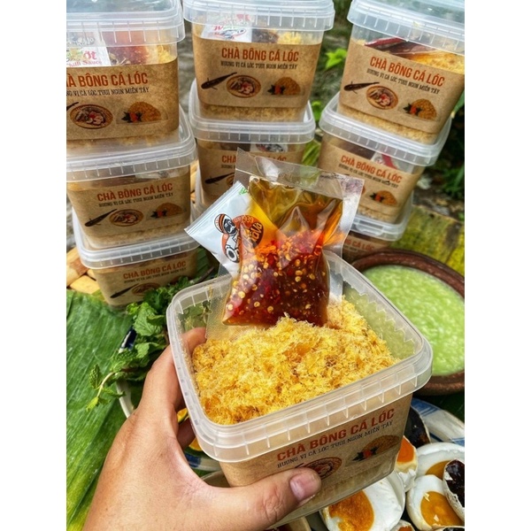[HOẢ TỐC SG] Chà bông cá lóc thơm ngon bổ dưỡng 250g