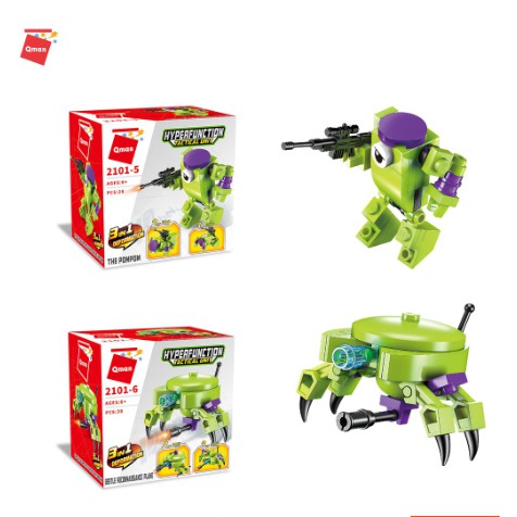 QMAN2101 - 10IN1  BỘ LẮP RÁP LEGO QUÂN ĐOÀN VIỄN CHINH 1