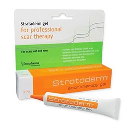 Kem Xóa Sẹo Thâm / Rỗ / Lồi / Lõm Strataderm 10g - Gel Hỗ Trợ Giảm Sẹo Ngăn Ngừa Sẹo Xấu