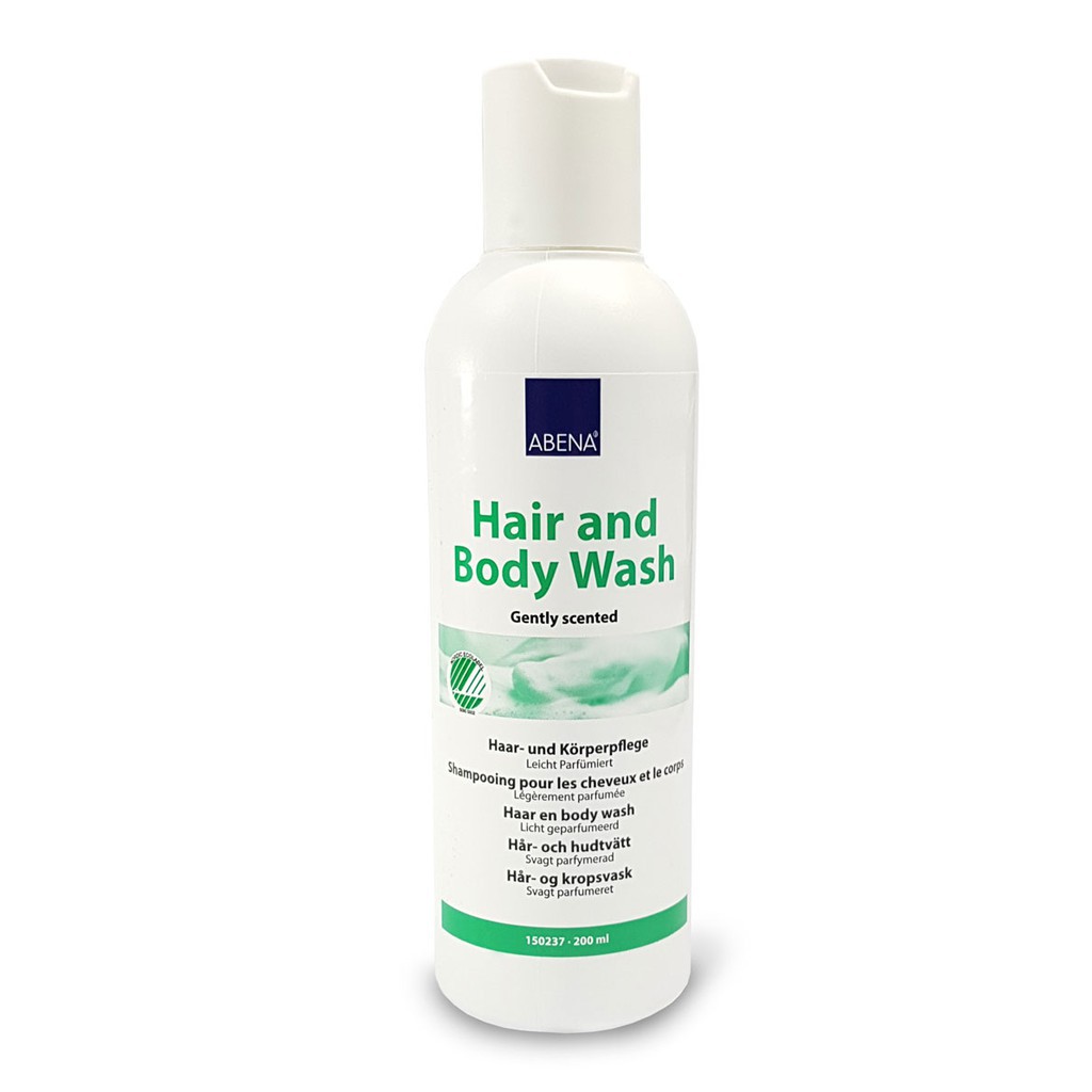 Dầu Gội Và Sữa Tắm Không Dùng Nước Abena 200ml (Dầu gội khô)