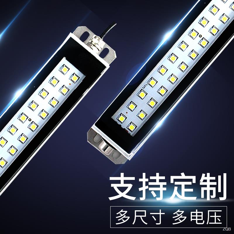 ☆★Đèn LED CNC 220V 24v Ba Bóng Chống Nước Chống Dầu Chống Nổ Bằng Kim Loại Dành Cho Máy Tiện