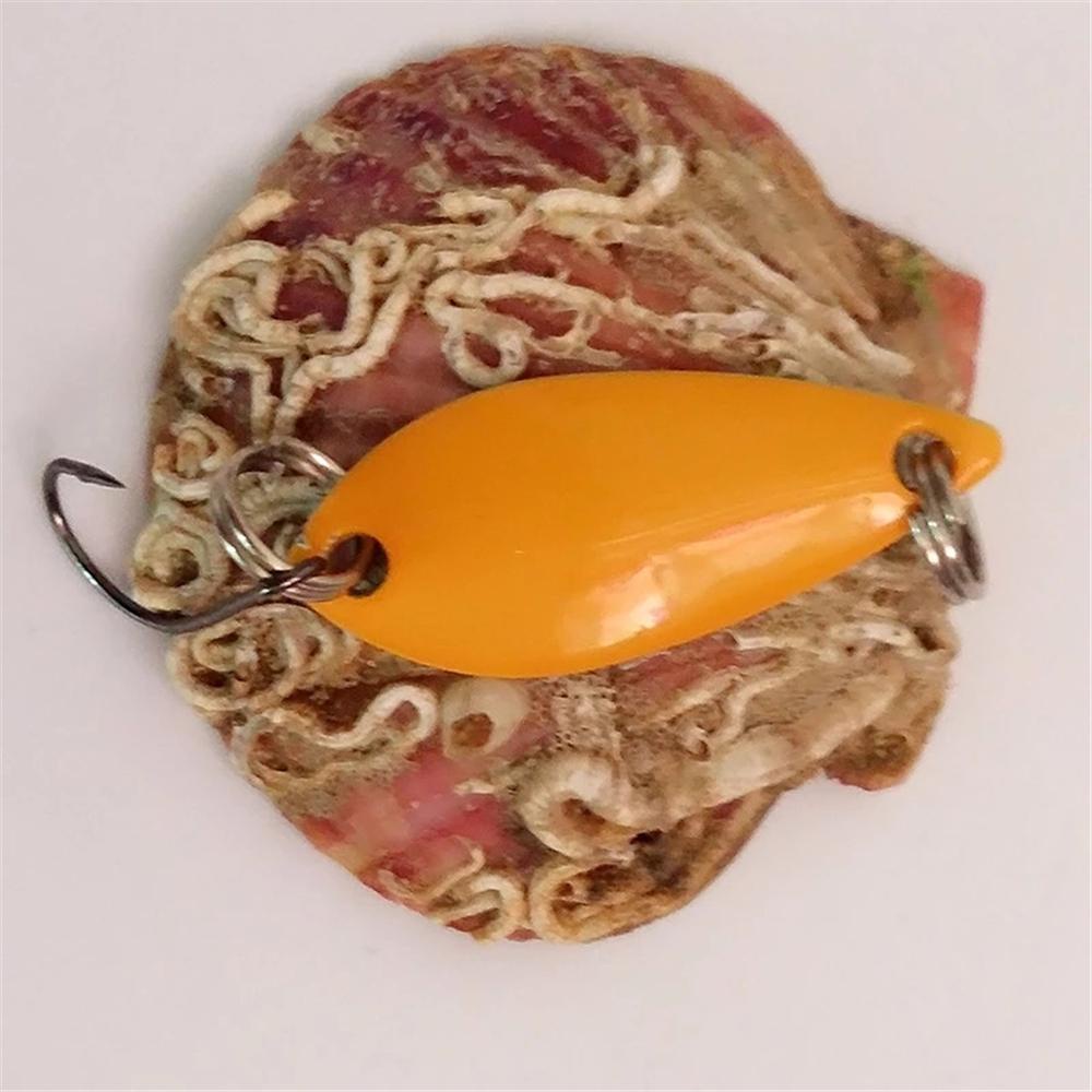 Set 5 Mồi Câu Cá Giả Bằng Kim Loại 3cm 3g