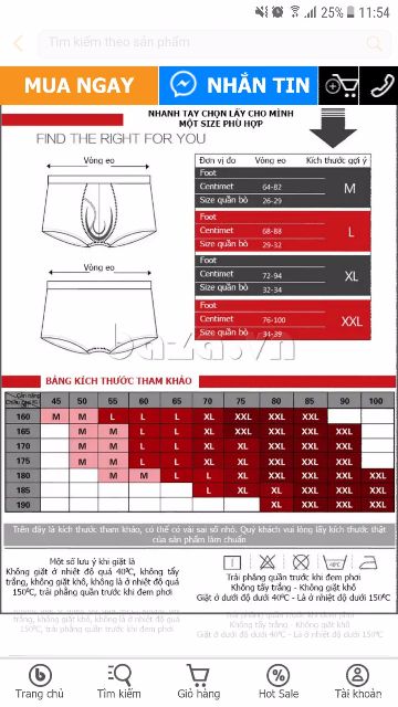 Quần lót nam, sịp nam kiểu dáng tam giác, vải mềm mát, thấm hút mồ hôi