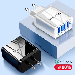 Cốc Sạc Nhanh 4 Cổng USB 3.1A QC3.0