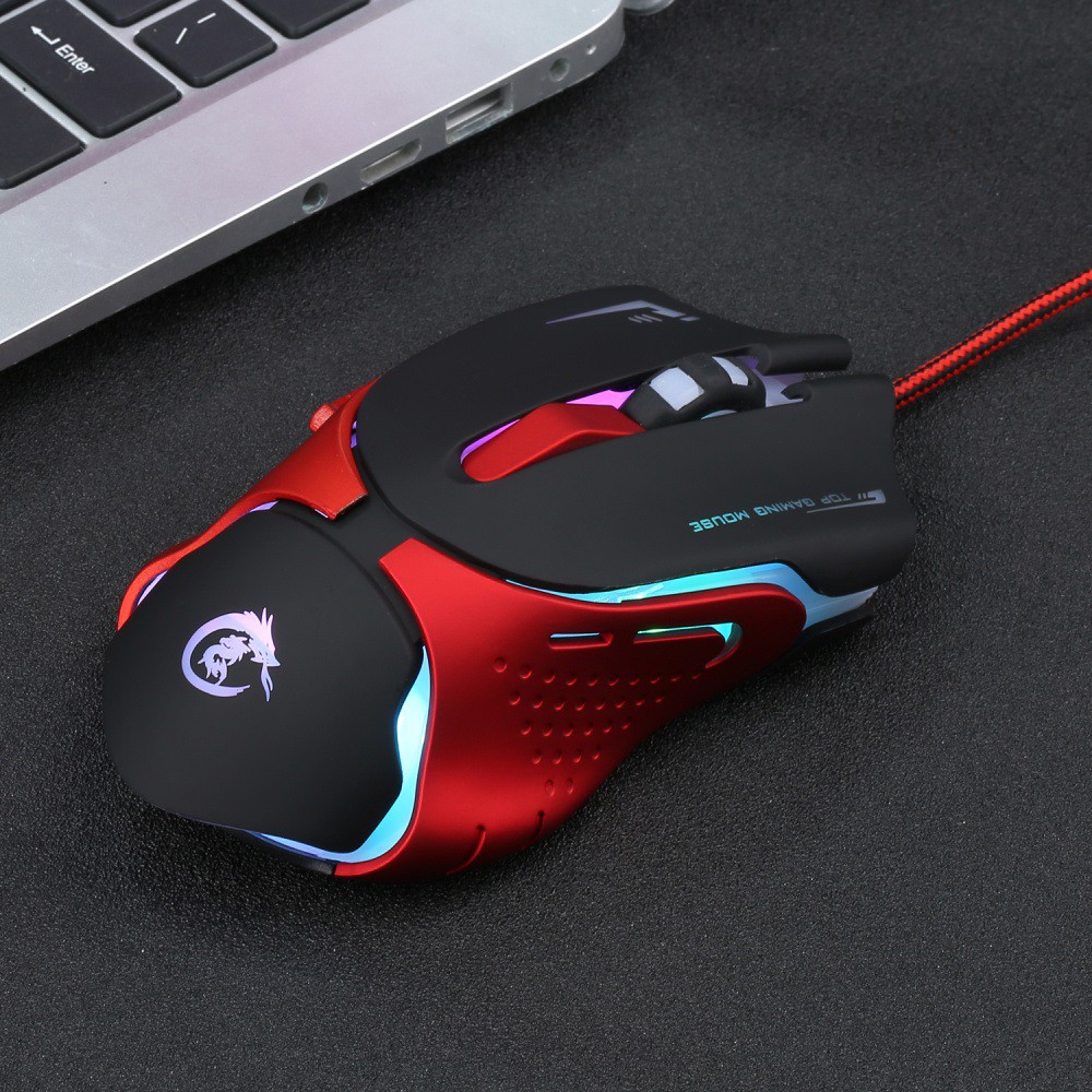 Chuột chơi game HXSJ A903 Led RGB - Gaming Mouse HXSJ A903