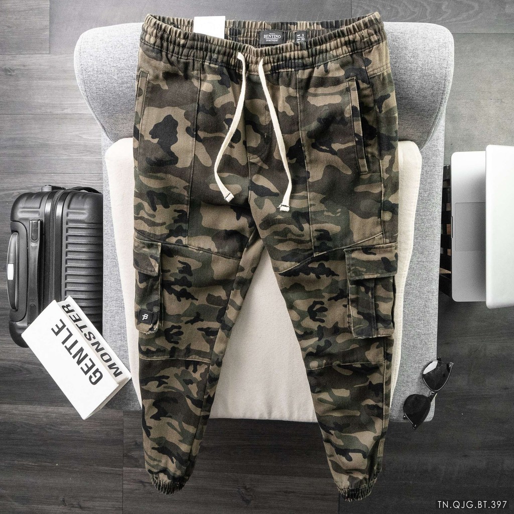 Mạnh Mẽ &amp; Đầy Nam Tính Cùng Quần Jogger Túi Hộp Bentino 2588