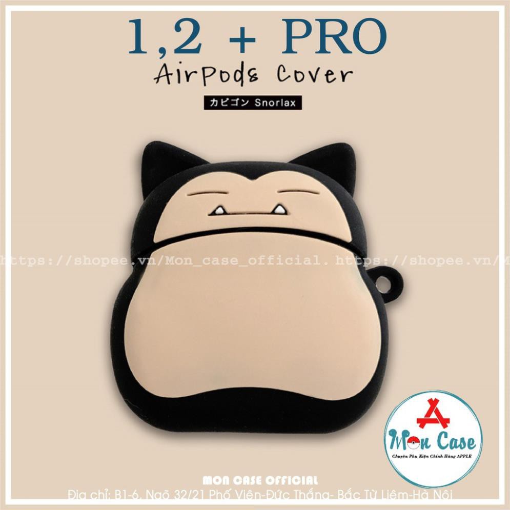 Case Airpods 1/2 Pro Inpods - Vỏ Bao Đựng Bảo Vệ Ốp Tai Nghe, Sillicone Dẻo Chống Bám Bẩn, Hoạt Hình Siêu Dễ Thương