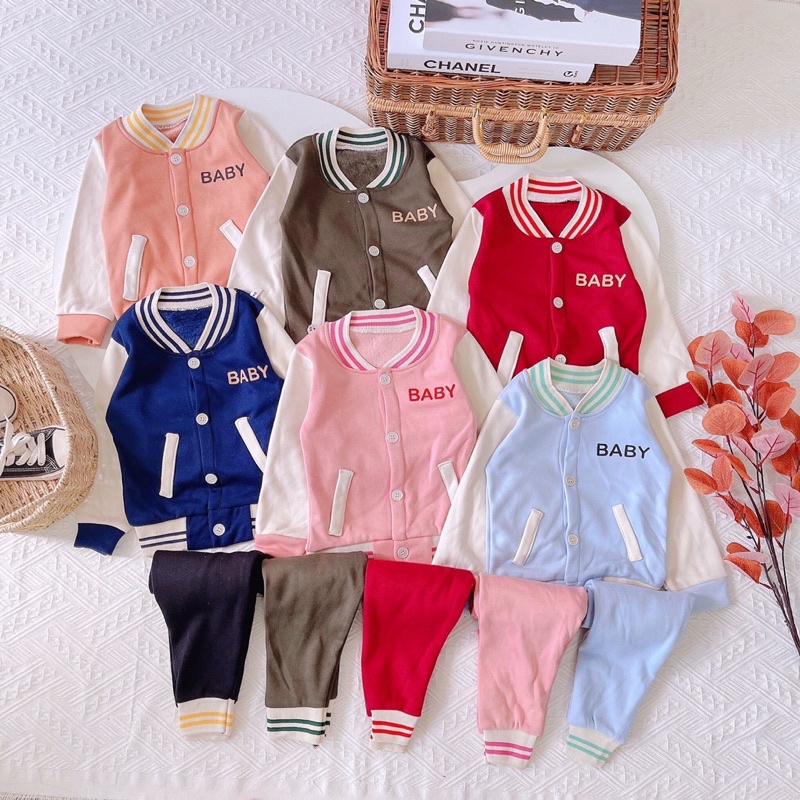 Bộ nỉ lông BABY mã 42055