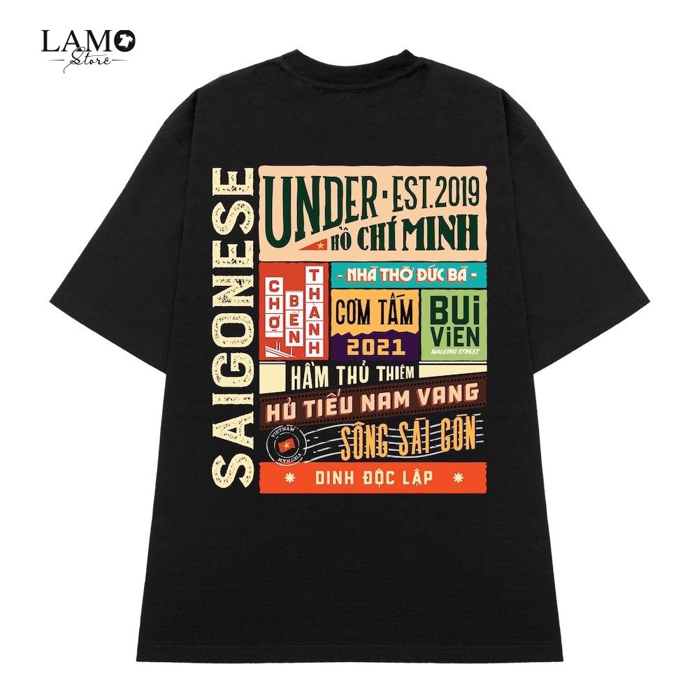 Áo thun UNDER Sài Gòn - Saigon Tee- Lamo Store (V9) | WebRaoVat - webraovat.net.vn