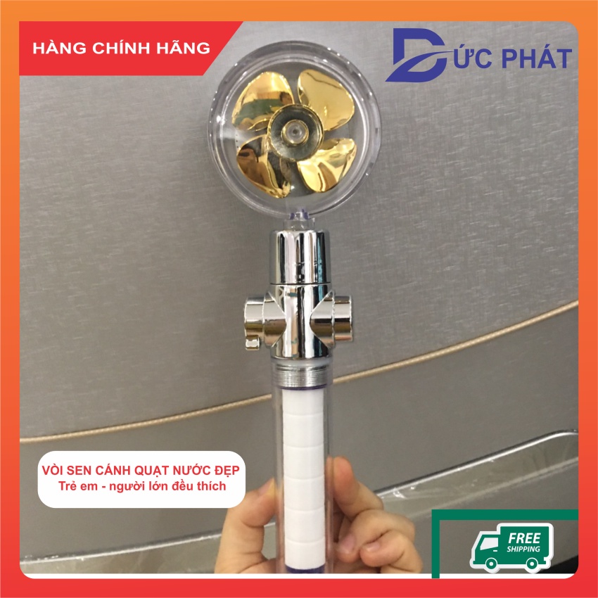 [ Hàng loại 1]Vòi hoa sen phun nước cực đẹp, vòi sen cánh quạt phun nước nghệ thuật cho phòng tắm thật thú vị